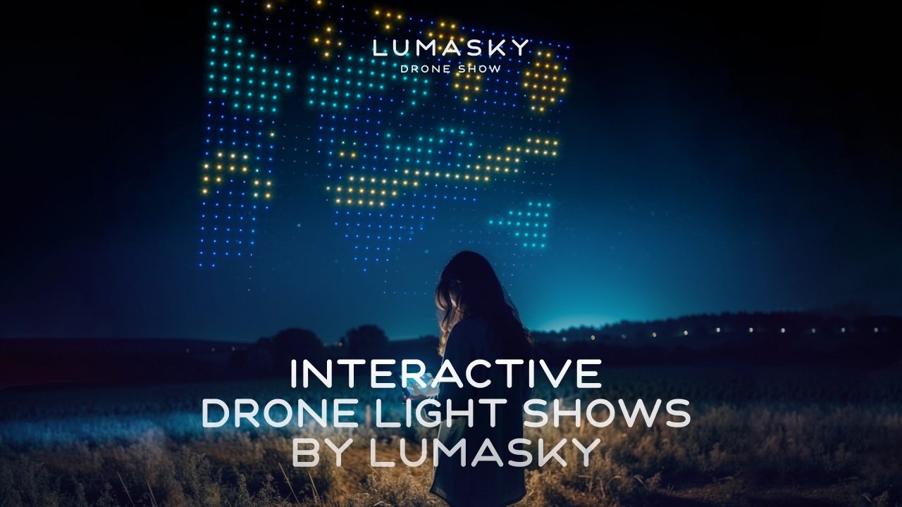 Interactive Drone Shows by Lumasky