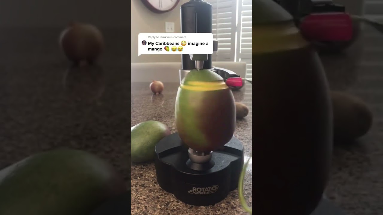 Mango Peeler Rotato from @starfrit_