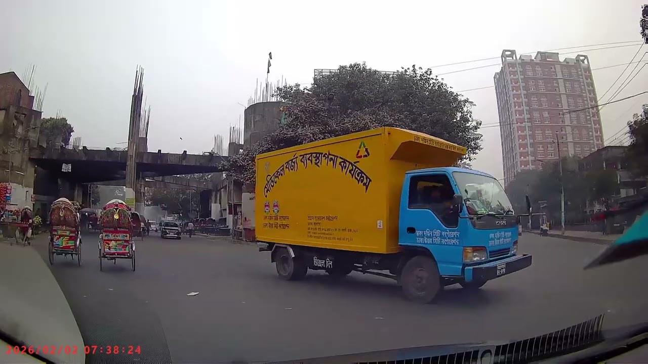 Winter Morning Drive: Jurain To Nikunja 2 | DashCam Diary | Feb 02, 2026