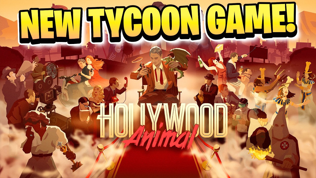 I Built The ULTIMATE Movie Empire in Hollywood Animal