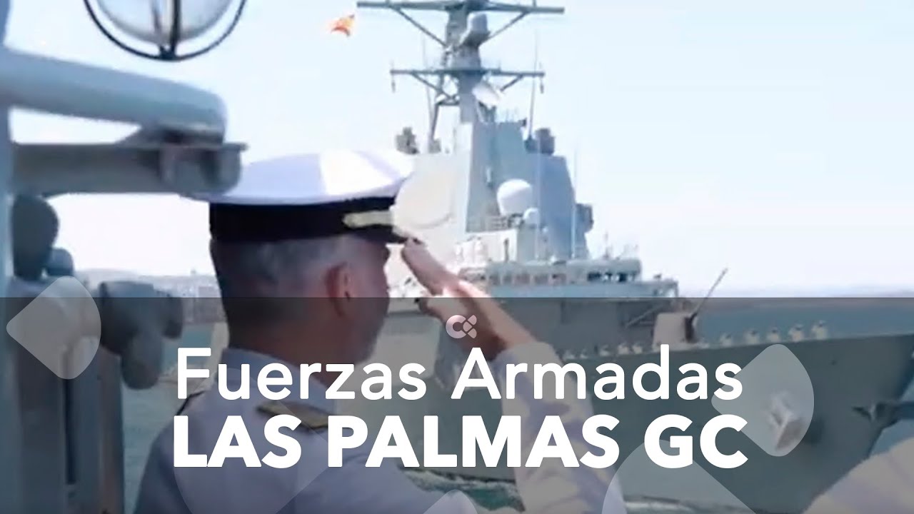 Las Palmas de Gran Canaria, preparada para la exhibición del Día de las Fuerzas Armadas