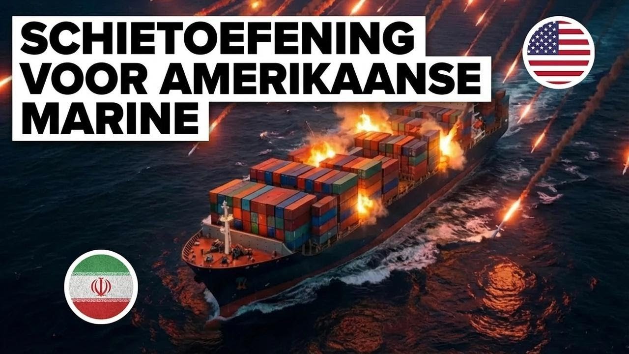 Irans nieuwe 'vliegdekschip' is een drijvende ramp in de maak