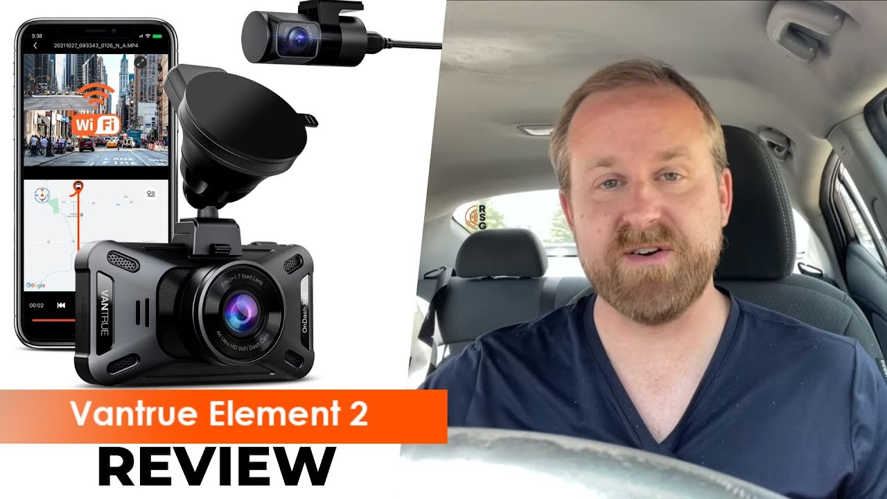 Vantrue Element 2 Dual 2K Dash Cam Review!