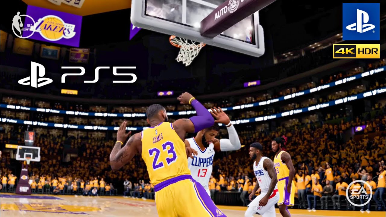Lakers vs Clippers PS5 Gameplay! NBA Live 19