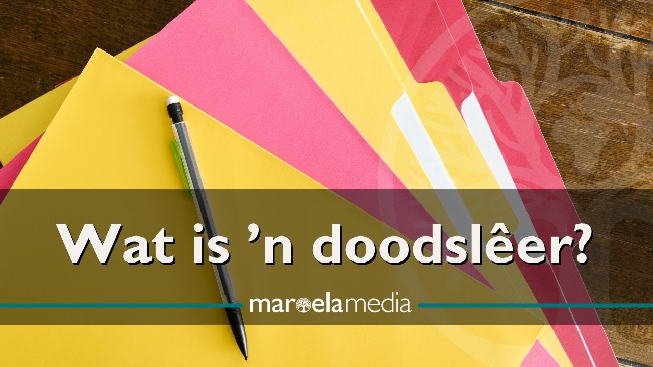Wat is ŉ doodslêer, en hoekom het elke SA’ner een nodig