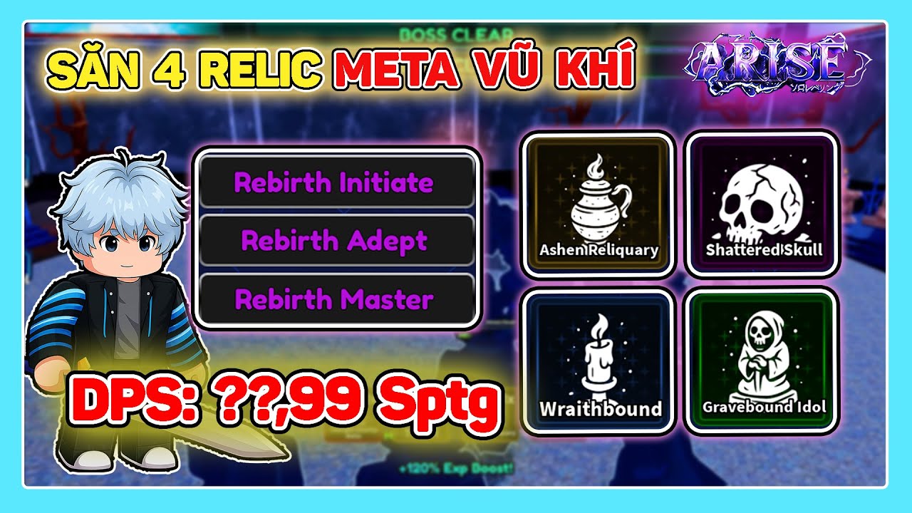 ARISE CROSSOVER | UPDATE SĂN 4 RELIC ĐƯA META VŨ KHÍ TRỞ LẠI