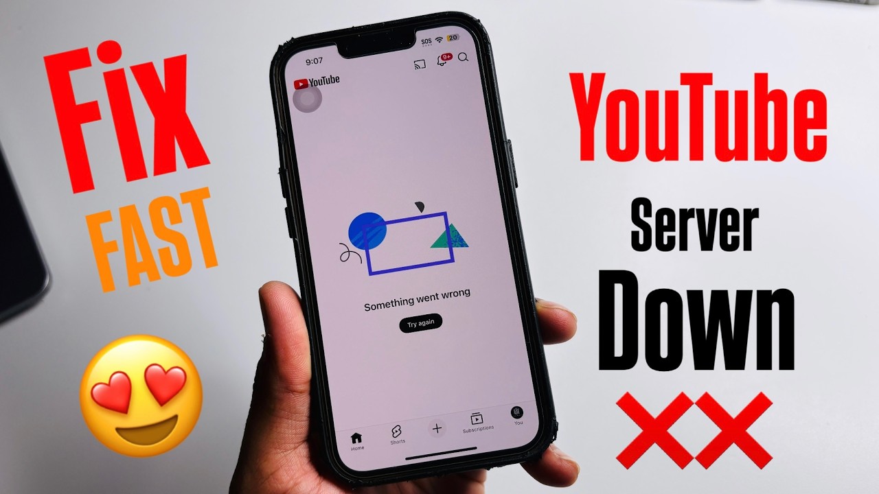 YouTube Server Down? How To Fix YouTube Not Working (2026 Update)