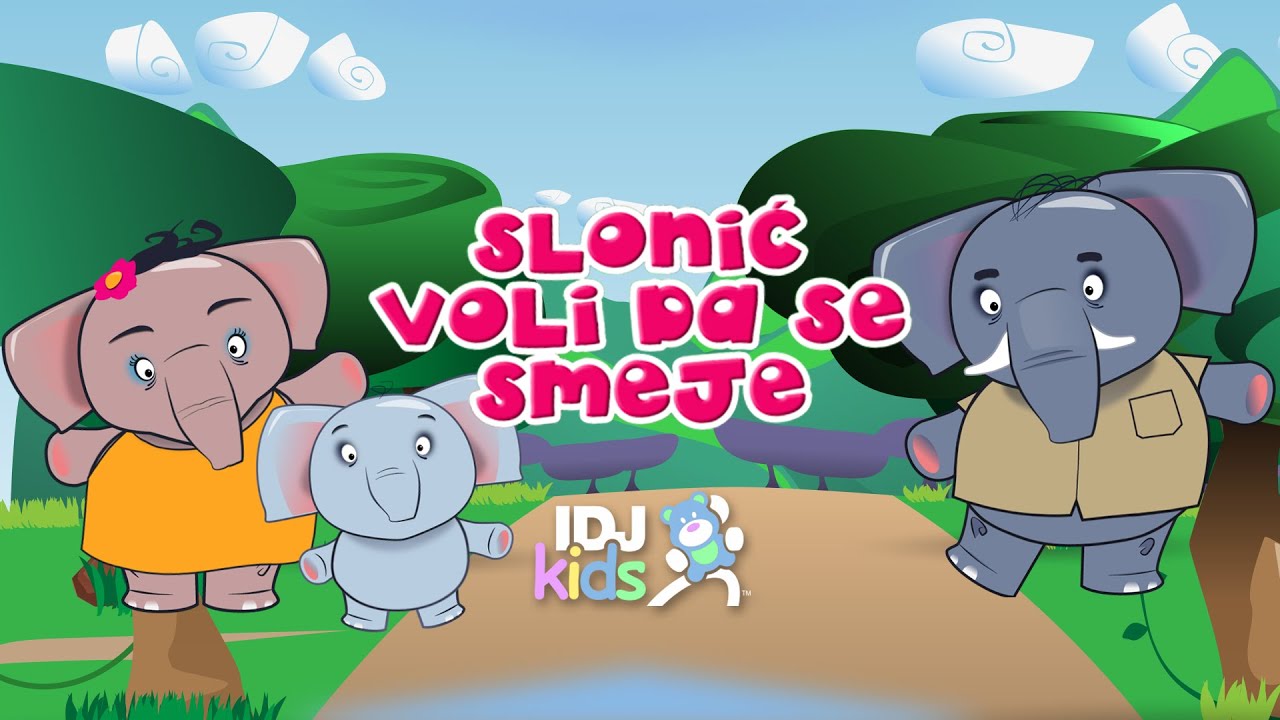 SLONICI // SLONIC VOLI DA SE SMEJE // NAJLEPSE DECIJE PESME // @IDJKids