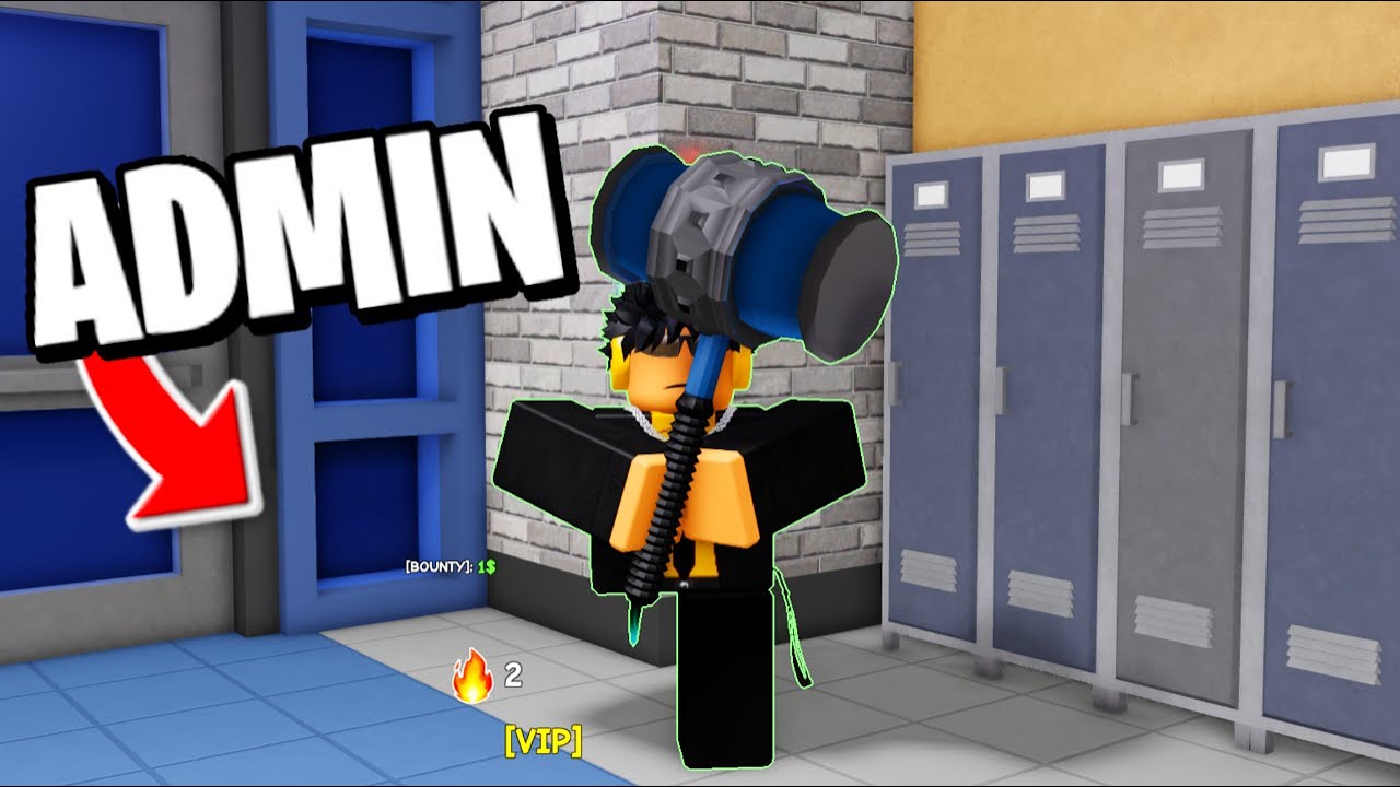 I Banned HACKERS with ADMIN in Roblox Fight In A School!