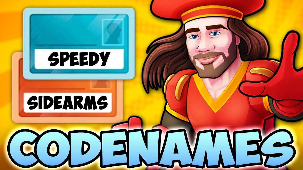 Spymaster with SideArms on Codenames!
