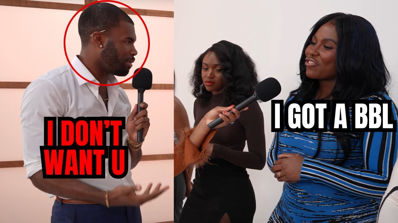 THIS Black Confident Man Had The WHOLE Line Up MESMERIZED..