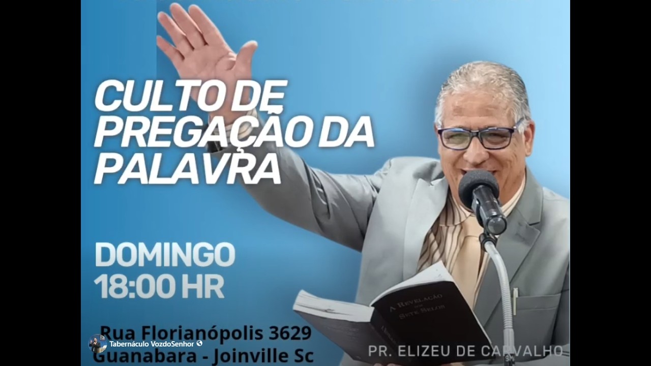 🔴 AO VIVO | NÃO EXISTE A DOUTRINA DA SANTISSIMA TRINDADE NA BIBLIA | CULTO EM JOINVILLE | 22/02/26