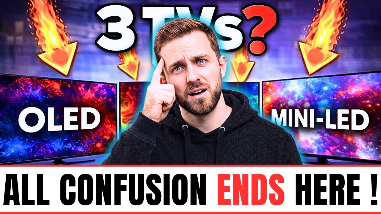 OLED vs QLED vs Mini-LED — The ONLY Video You Need to Watch #tvbuyingguide #besttv2026