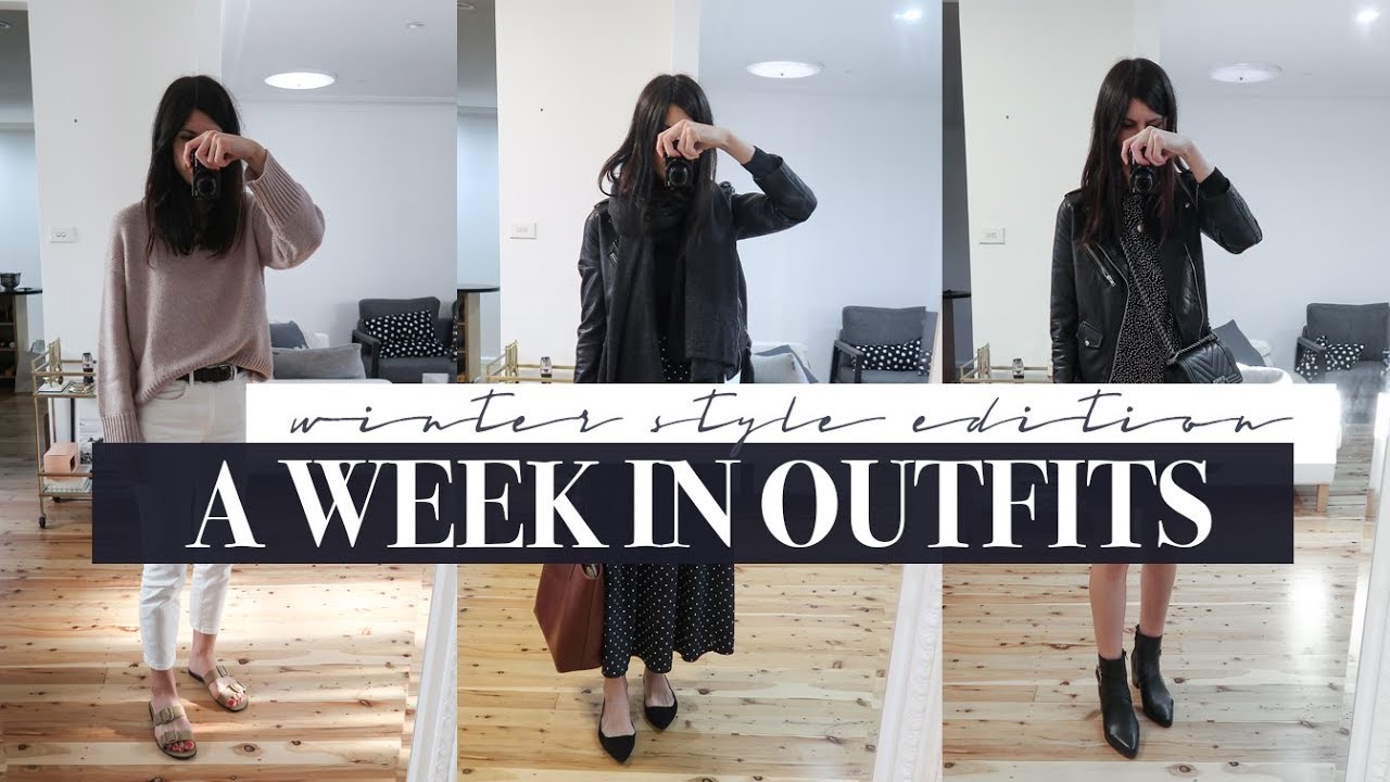 A Week in Outfits #9 - My Winter Style and What I'm Wearing to Work | Mademoiselle