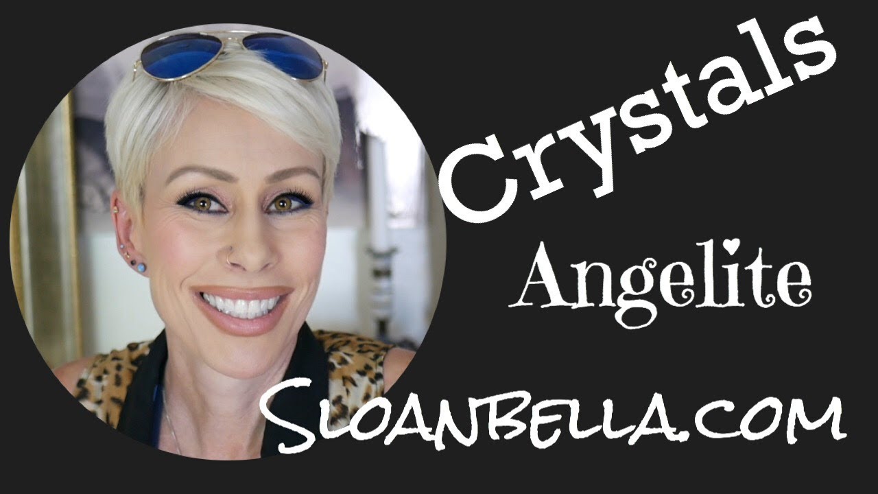 sloan Bella Talks Crystal healing and Angelite
