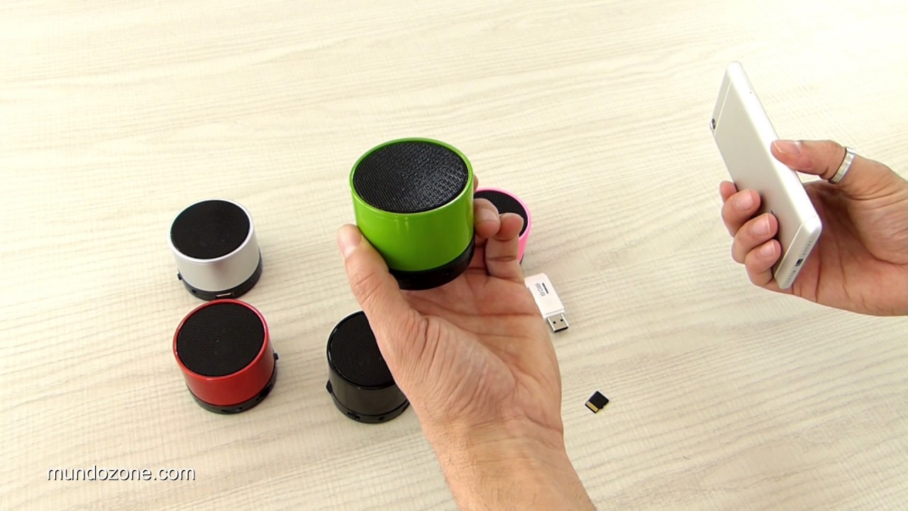 Super mini altavoz bluetooth, escucha música sin cable.