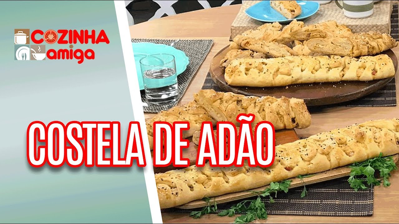 Costela de Adão com Recheio de Frango Caipira - Gabriel Barone | Cozinha Amiga (26/06/18)