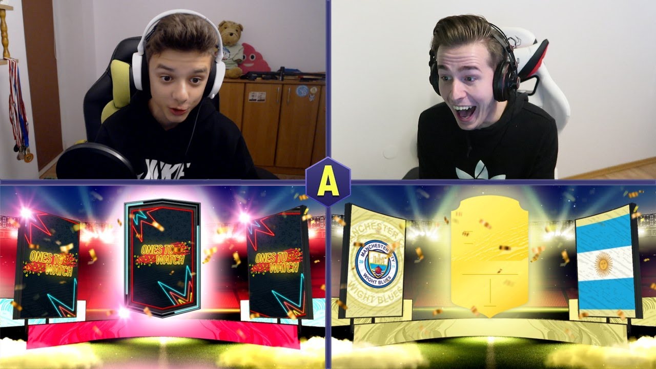 ŚWIRNIĘTY OTW PACK AND PLAY Z PRO PLAYEREM! Adryan vs Błachu | FIFA 20