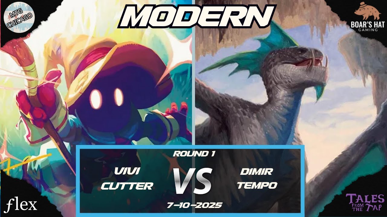 Vivi Cutter VS Dimir Tempo   [MTG Modern Round 1]