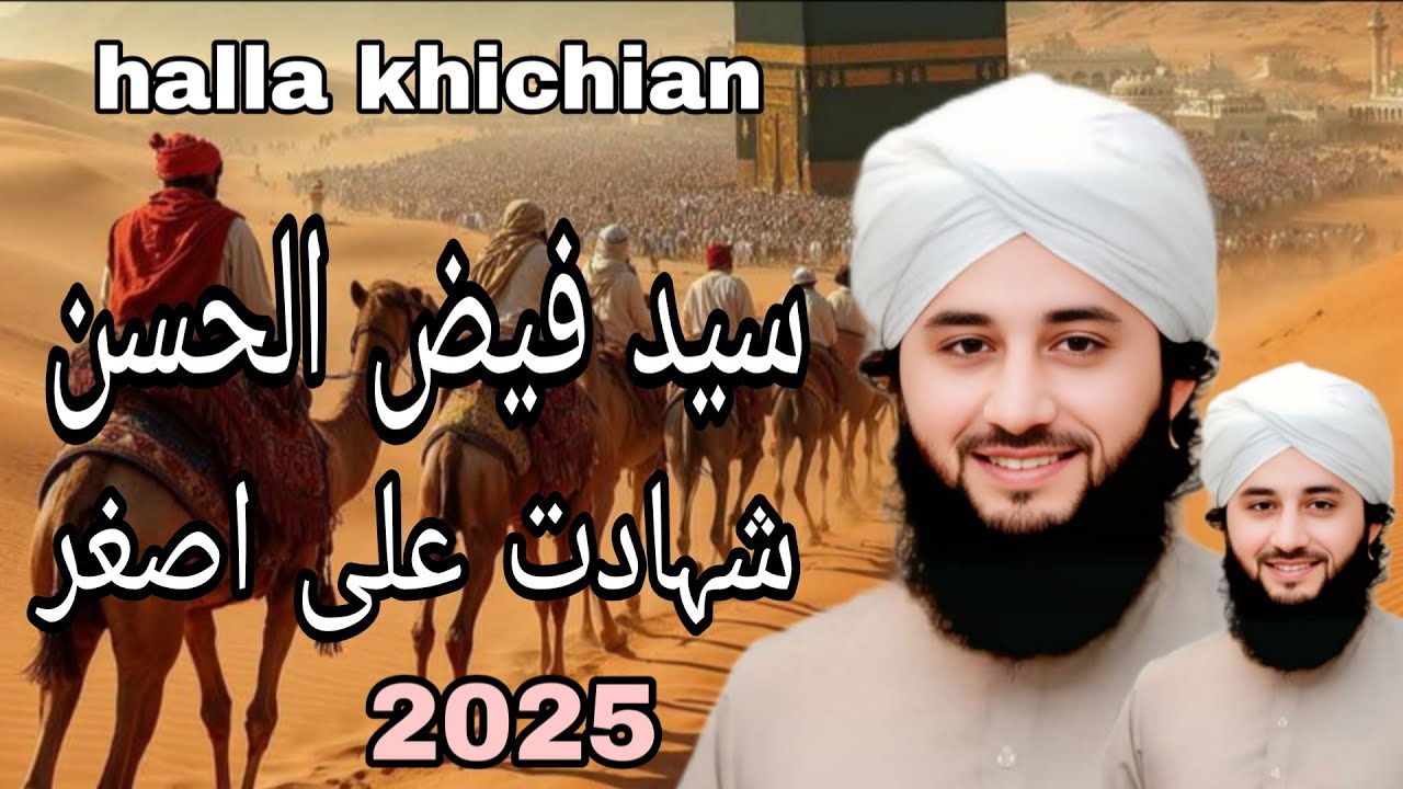 Peer Syed fazal Hasan Sahab khubsurat bayan 2025 hallah khichian Zia studio 4k wapasi karbla