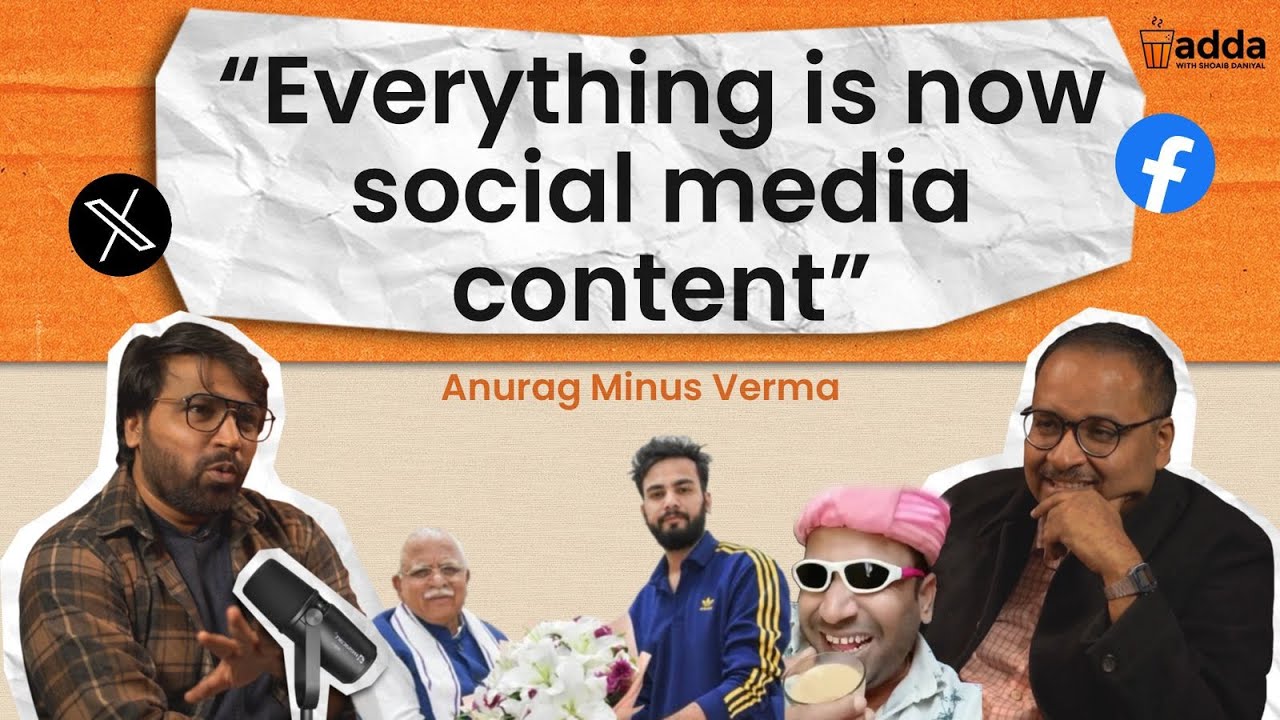 Anurag Minus Verma on India's Internet culture |  Scroll Adda