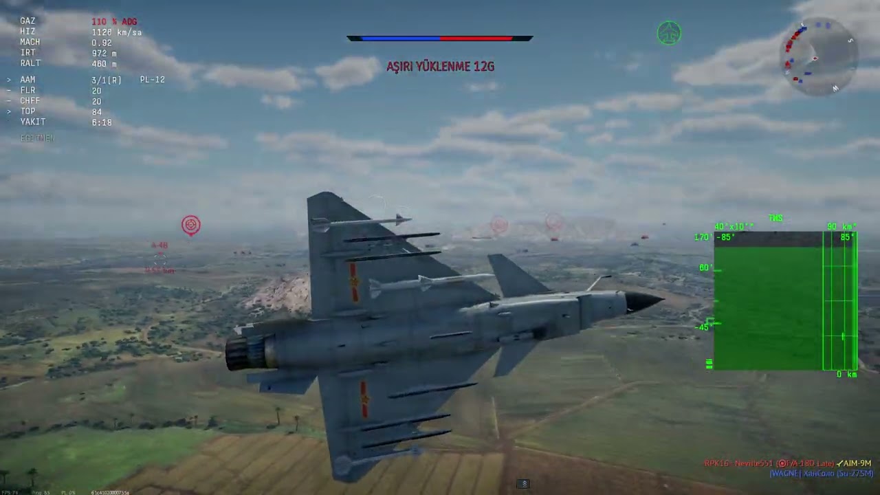 War Thunder   2026 China J10 A 6 Kills