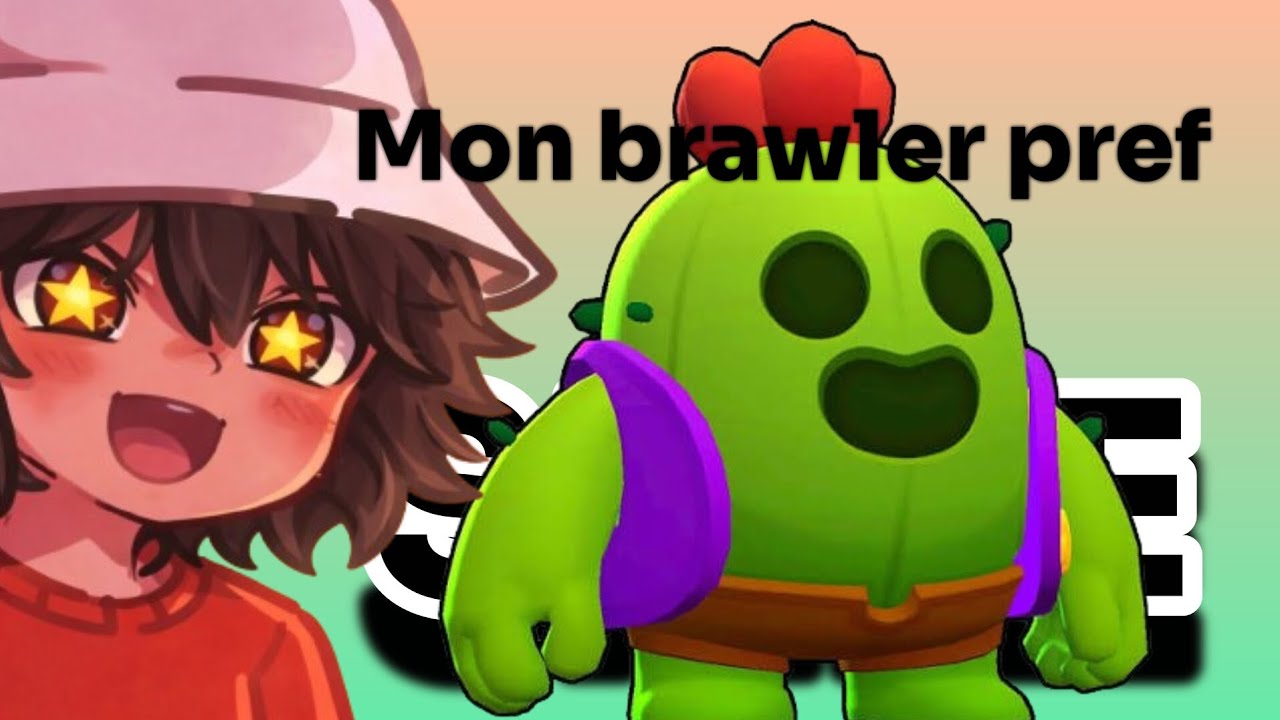 Mon nouveau brawler pref 🥰😍 ( Spike )