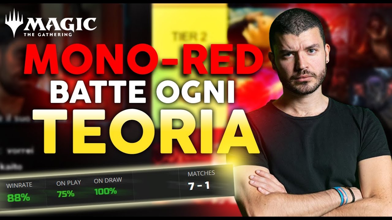 HO FATTO PIANGERE BYNA?! Distruggo la TEORIA che MONO RED non sia TIER 0 in EVENTO - MTG Arena