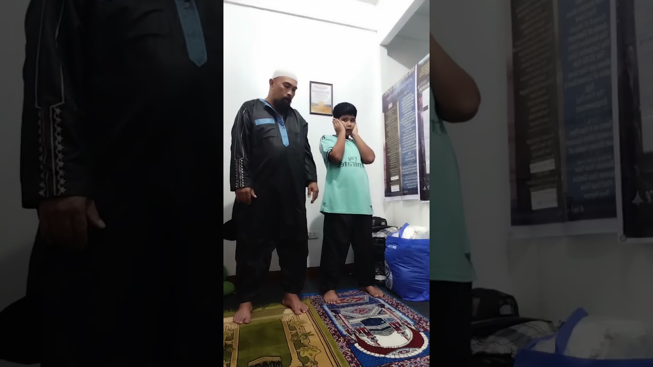 Teaching Salah to My 9-Year Old John Kennedy