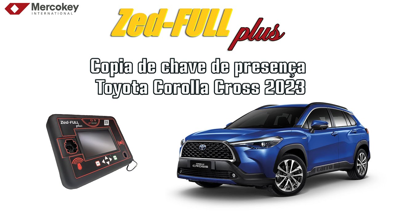 Cópia de chave de presença Corolla Cross 2023