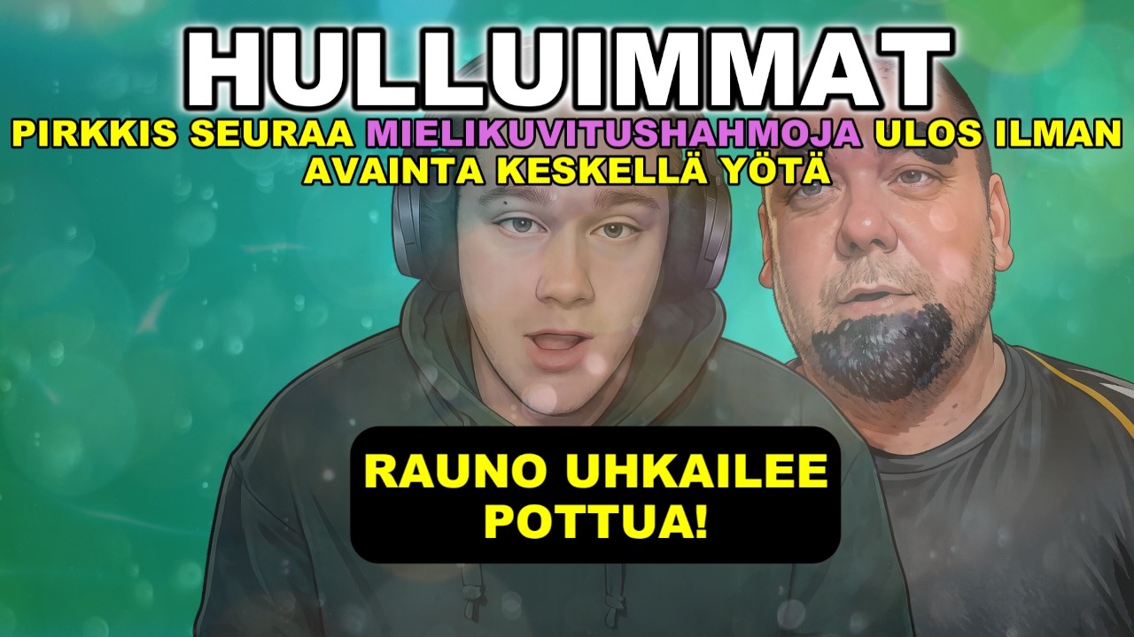 POTTUKOIRA ajautui Raunon kanssa ongelmiin - PIRKKIS pulassa harhojensa kanssa #tubetus
