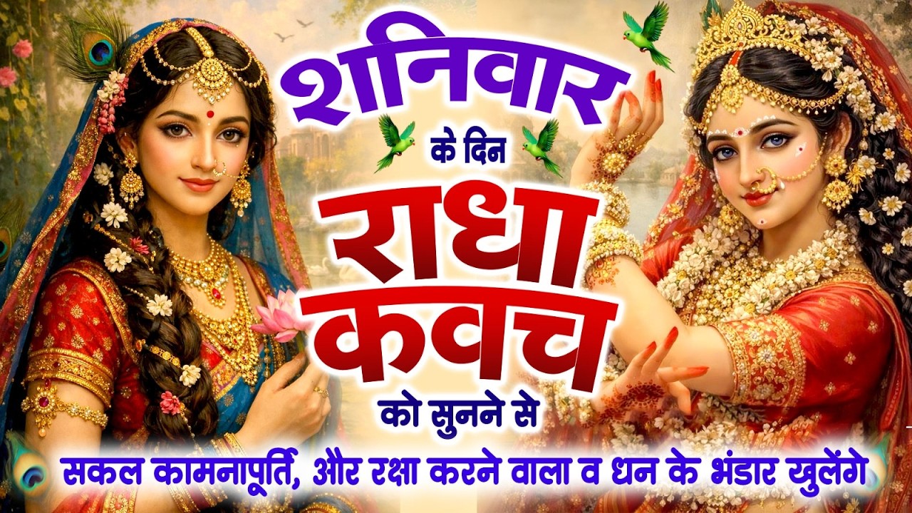 शनिवार को राधा कवच को सुनने से सकल कामनापूर्ति और रक्षा करने वाला व धन के भंडार खुलेंगे~Radha Kavach
