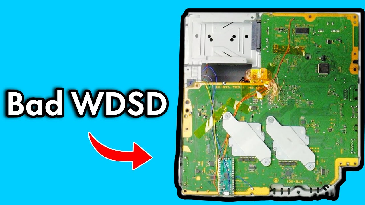 Внутри взломанной PS3 на моем Pico