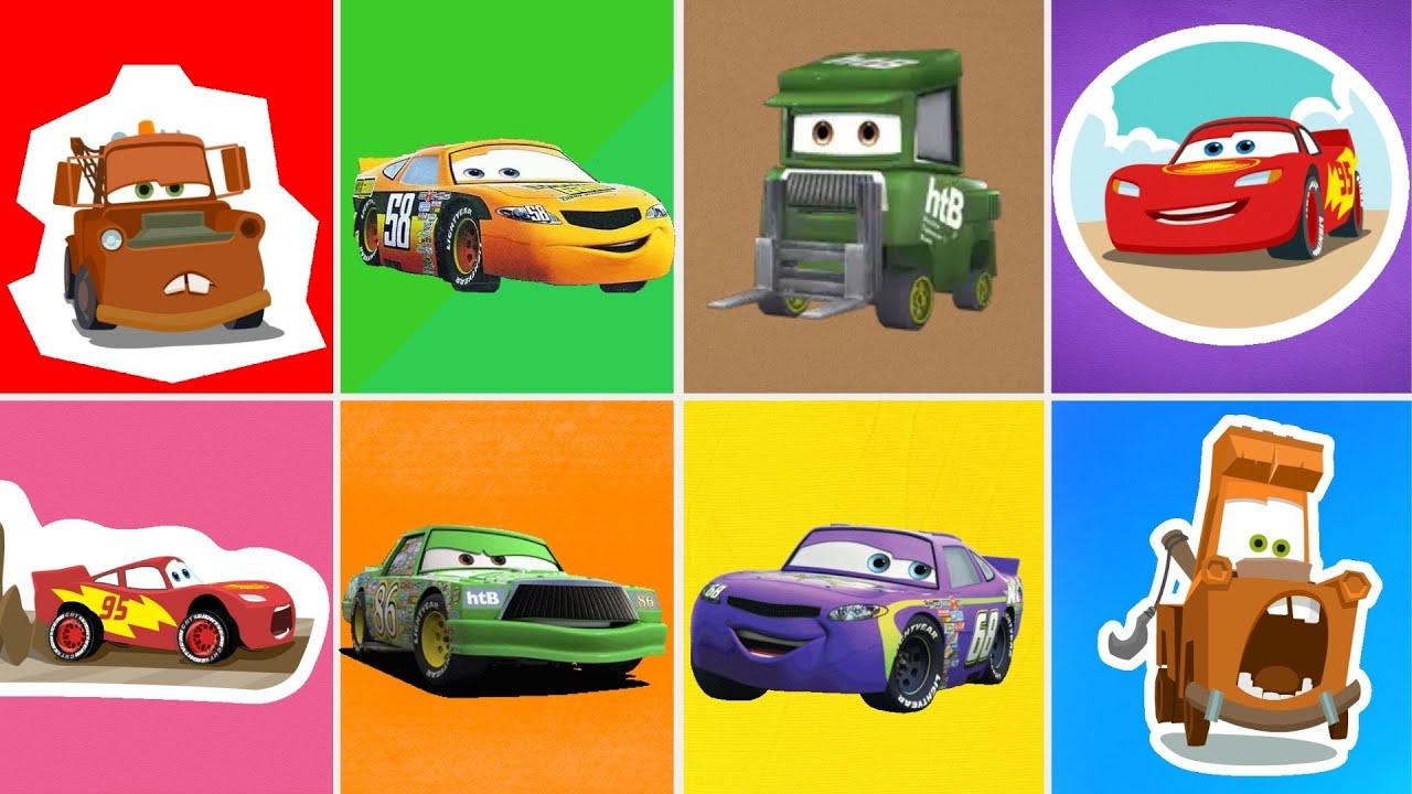 🚗 Rayo McQueen enseña los Colores | Video Educativo para Niños
