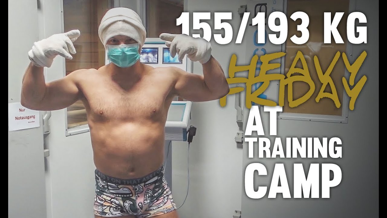 155/193 kg - Heavy Friday im Trainingslager