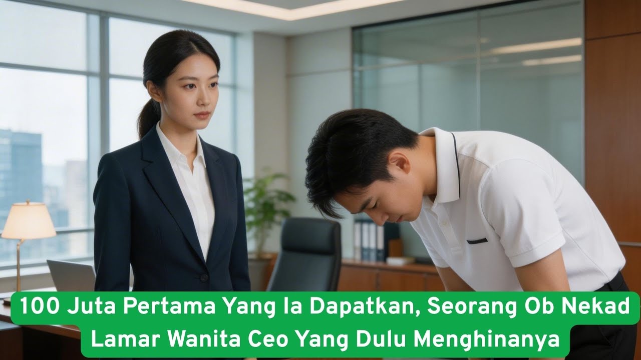 100 Juta Pertama Yang Ia Dapatkan, Seorang Ob Nekad Lamar Wanita Ceo Yang Dulu Menghinanya