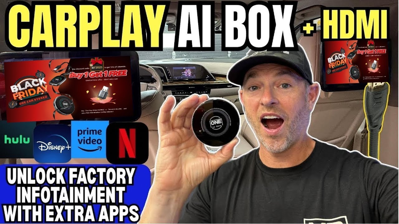 How to Use CarPlay AI Box in Your Car to Watch YouTube Netflix and More | Fast, Easy Setup, No Lag.
