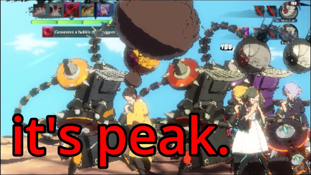 3v3 guilty gear strive but it looks like a 3ds game