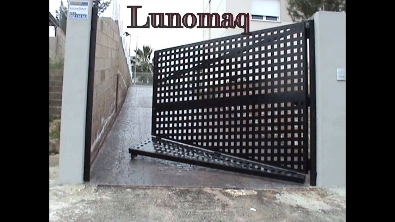Puerta Automática en Rampa. Automatic door