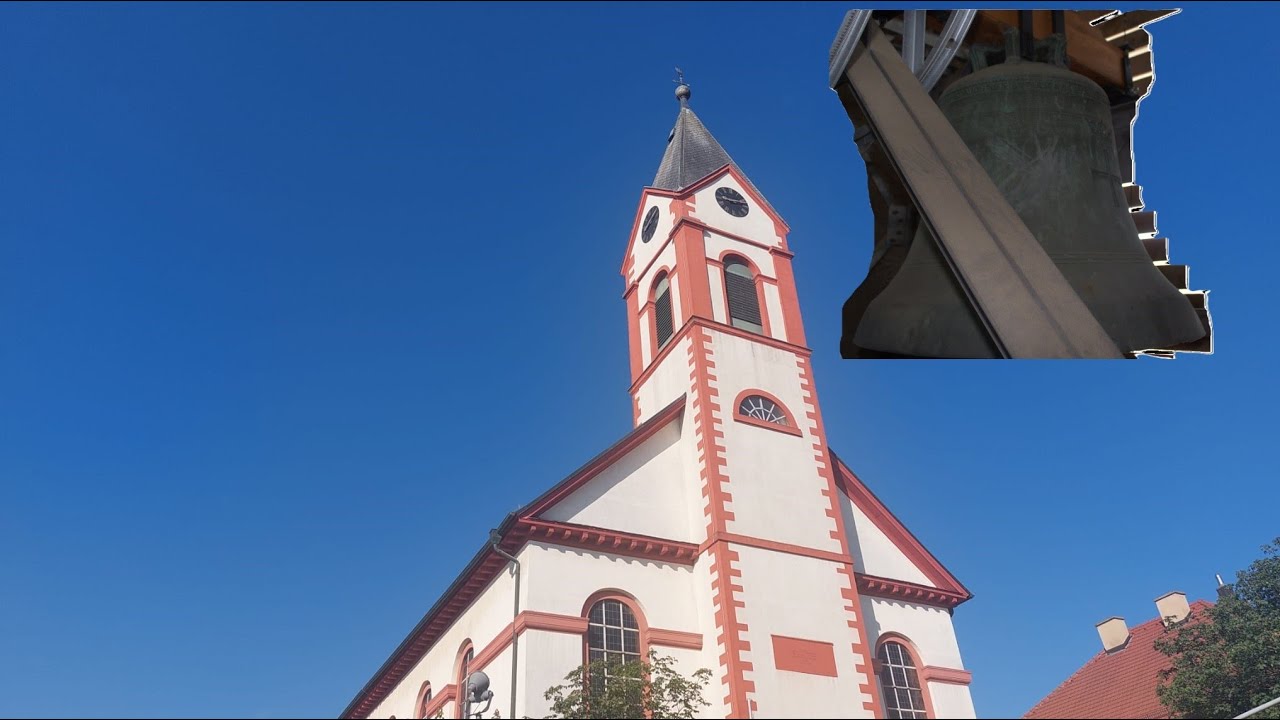 Unteröwisheim - Die Glocken der Evang.  Kreuzkirche   |  Mit Fail  |