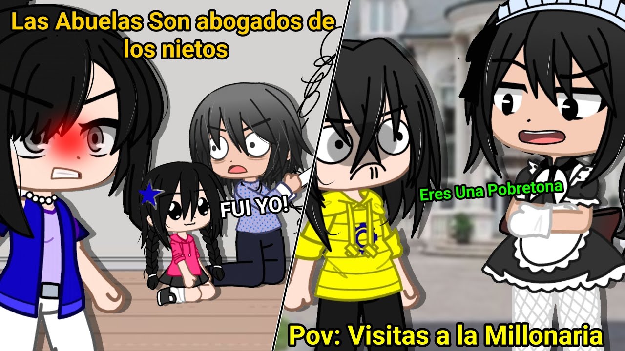 Las Abuelas Defienden a sus Nietos 🫂/ Pov: Visitas a Una Millonaria 🤢