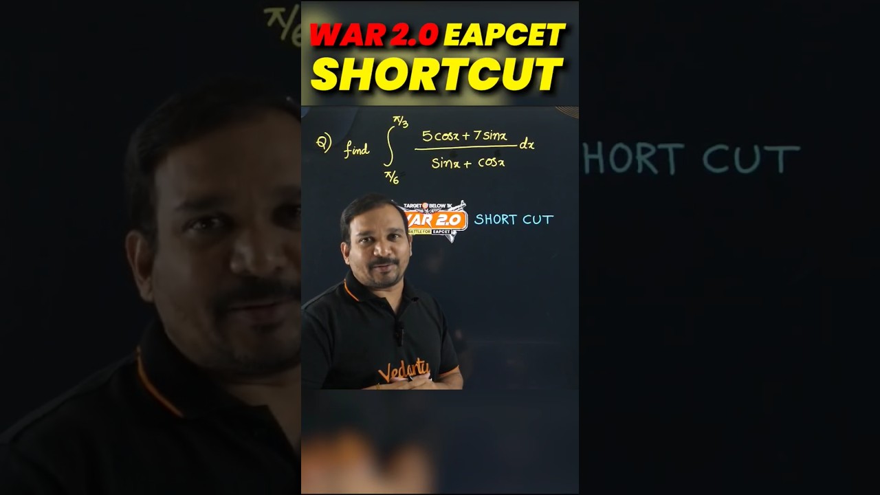 🔥 Shortcuts & tricks for EAPCET 2026 🔥| Kiran Sir #eapcet2026 #eapcet #eamcet #shortcuts
