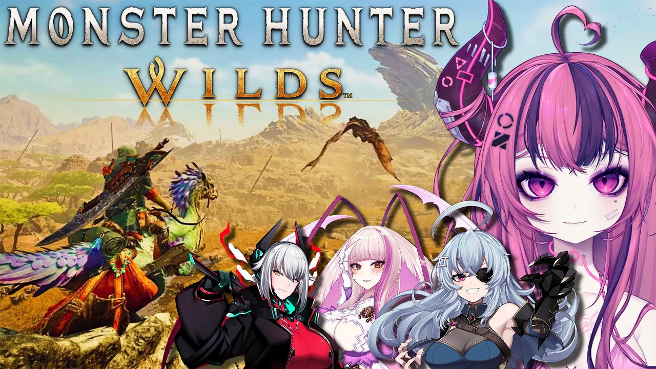 Ironmouse Plays Monster Hunter Wilds w/ Geega, Zentreya & Matara