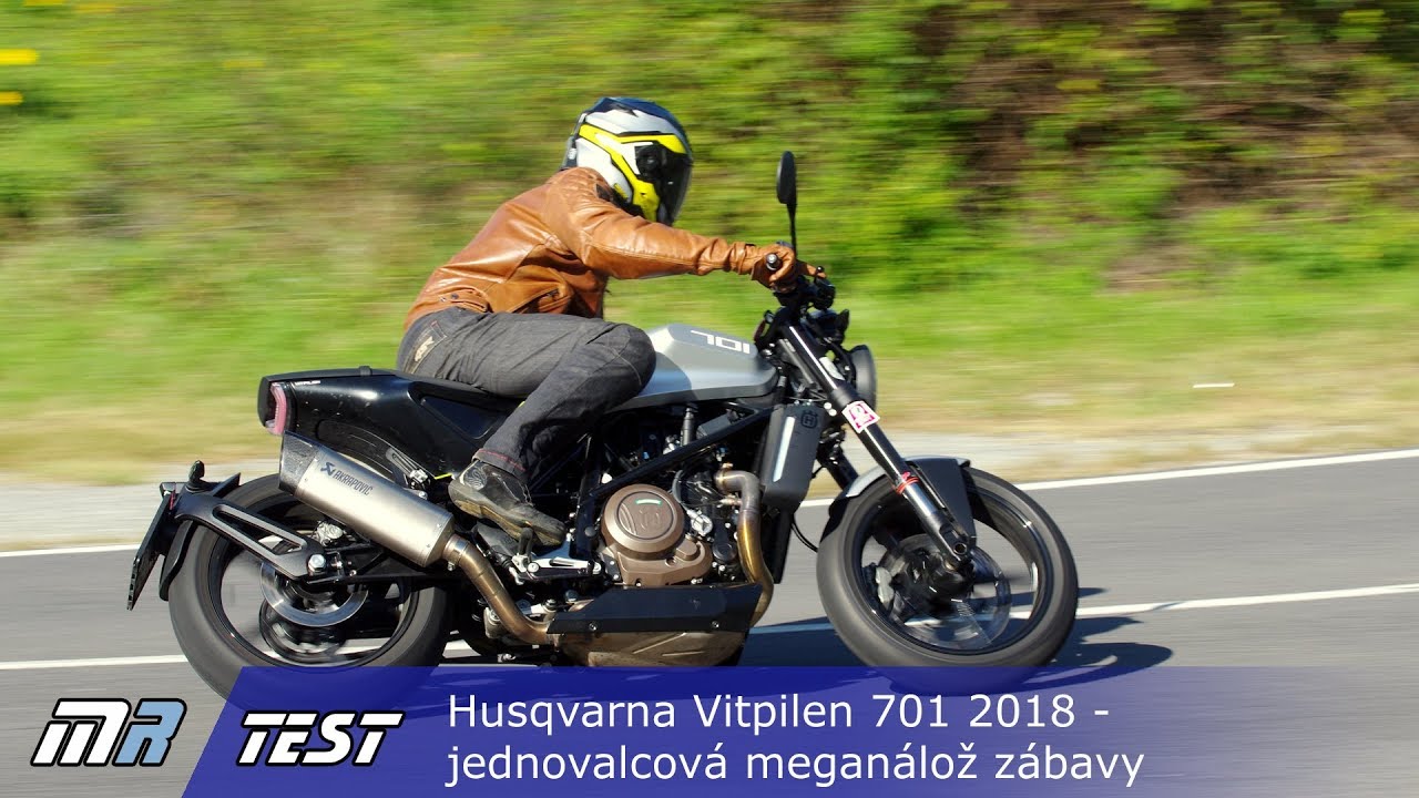 Husqvarna Vitpilen 701 2018 - meganálož zábavy - motoride.sk