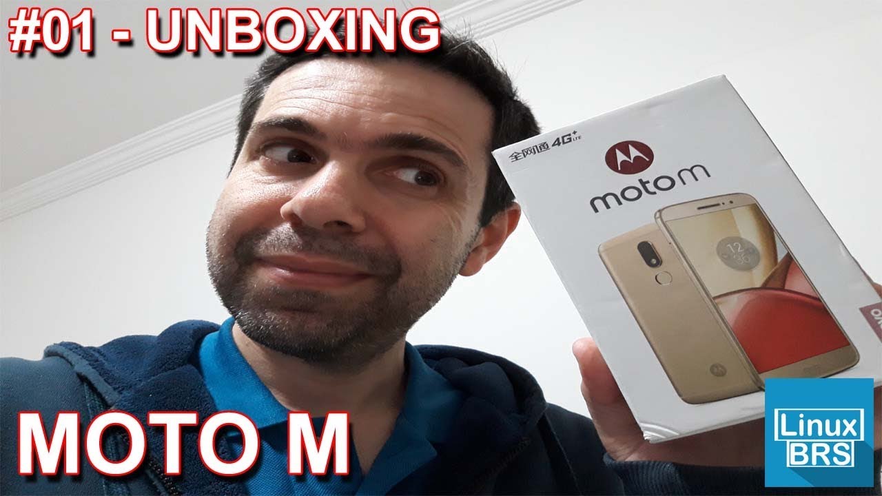 Motorola Moto M - 4GB Ram e 32 Arma. - UNBOXING