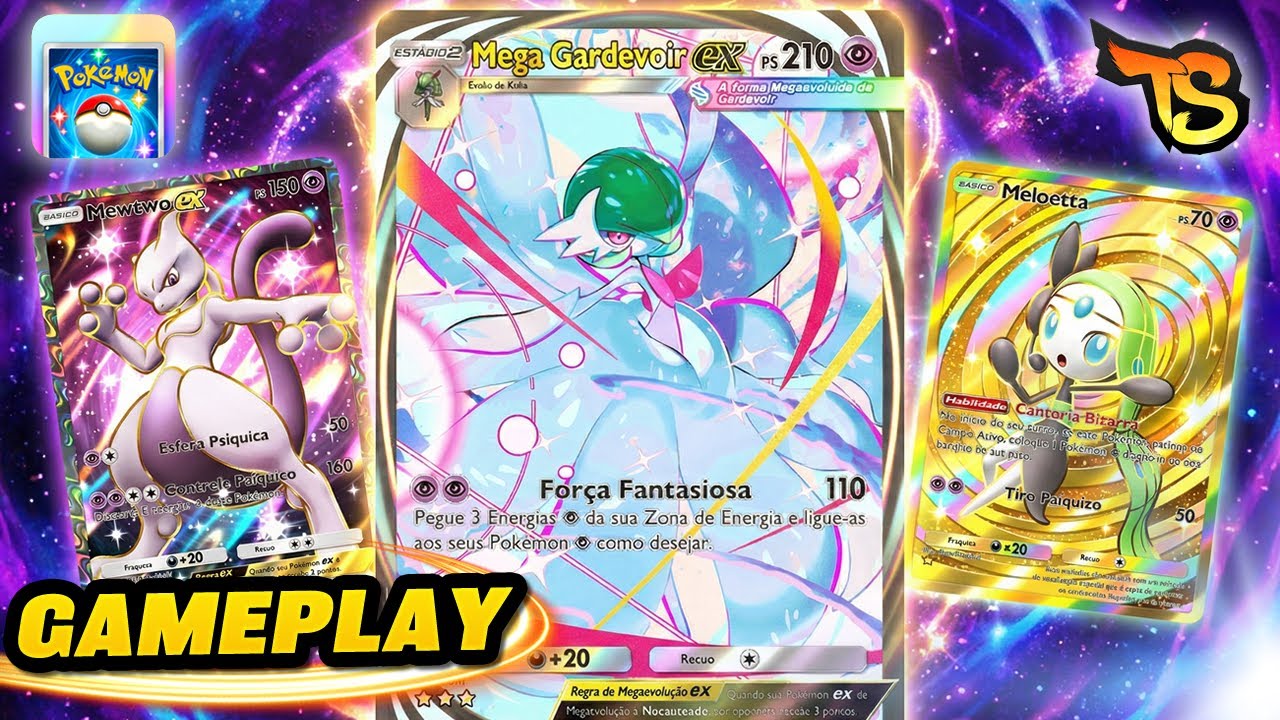 Deck Mega Gardevoir ex com MEWTWO! Promete MUITO no Pokémon TCG Pocket, mas entrega...