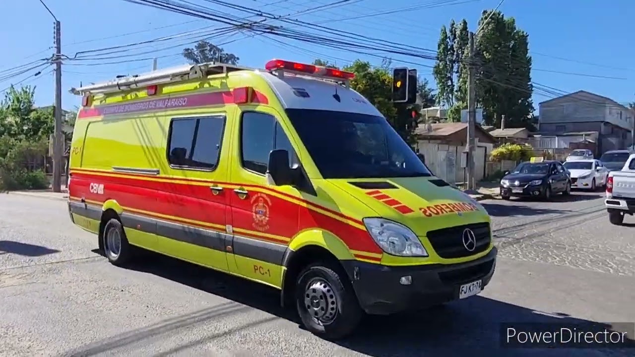 [CBV] Unidades en dirección a X-1 de Clave 9-1 en Placilla