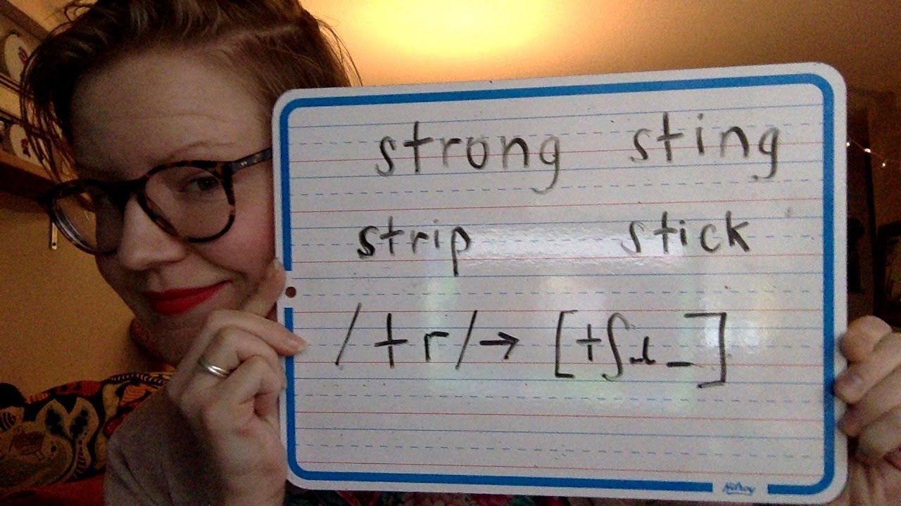 Str_ and Tr_ Clusters in American English pronunciation