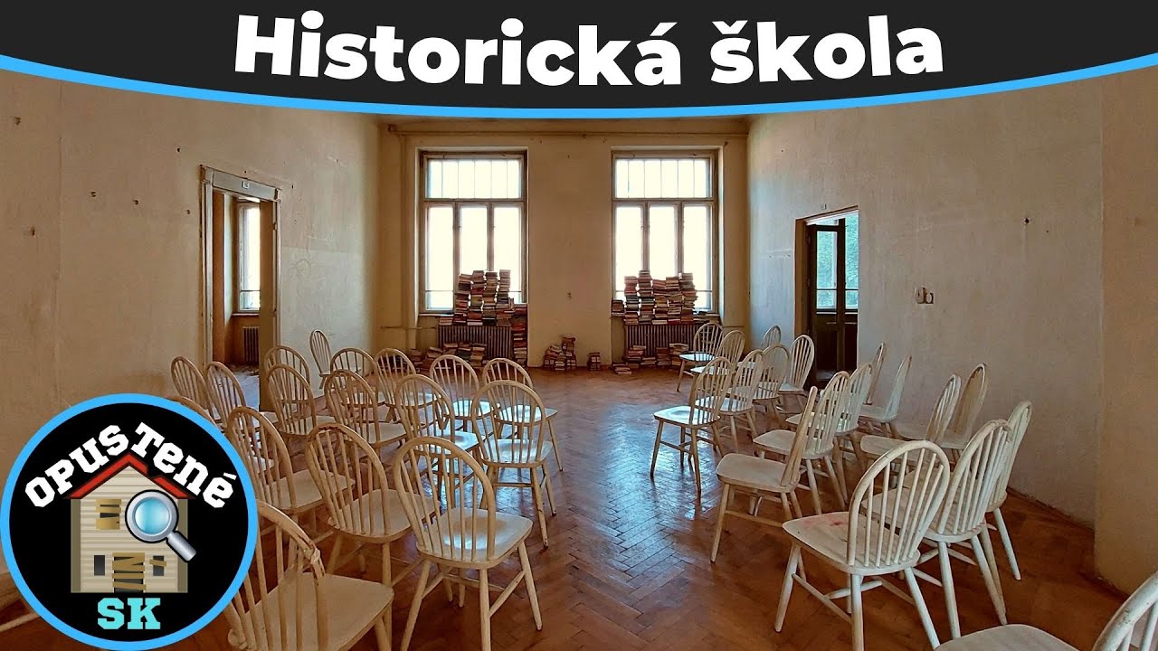 Opustená historická stredná škola v centre mesta 🏫 URBEX