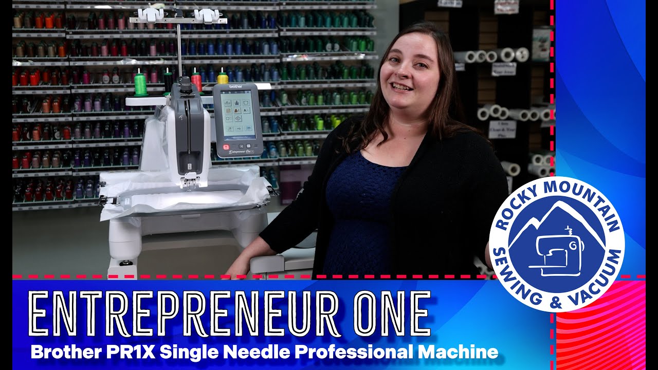 Одноигольная вышивальная машина Brother Entrepreneur One PR1X